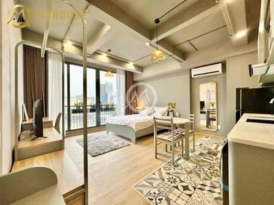 Căn hộ ban công máy giặt riêng nhất chi mai đối diện etown cộng hoà