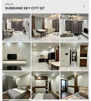 Chuyên cho thuê và chuyển nhượng căn hộ cao cấp SUNSHINE SKY CITY Q7