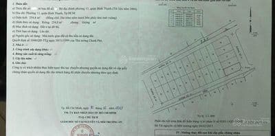 Đất biệt thự GÓC khu dân cư Bình Lợi, giá 24,5 tỷ TL , Diện tích 250m2