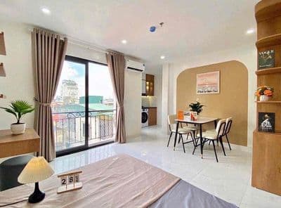 CĂN HỘ DỊCH VỤ BANCOL FULL NỘI THẤT GIÁ RẺ NGAY ĐH KINH TẾ