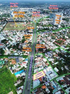 MẶT TIỀN Đại Lộ Bình Dương khu trung tâm THỦ DẦU MỘT