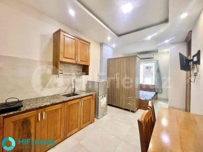 Cho thuê căn hộ quận 3 - độ mới cao-rộng rãi- y hình - chỉ nhận 1 xe