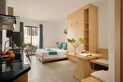 Studio ban công full nt gần trần não - sala thủ thiêm - cc bộ công an
