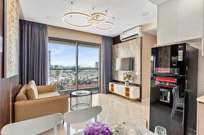 Căn hộ 2pn 2wc chung cư millennium ở bến văn đồn quận 4