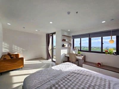 CĂN HỘ 1PN BAN CÔNG FULL NT ĐẦU TRẦN NÃO GẦN CC BỘ CÔNG AN CẦU SÀI GÒN