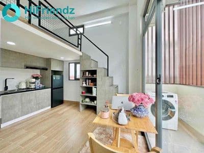 SIÊU PHẨM DUPLEX BAN CÔNG LỚN FULL NỘI THẤT MÁY GIẶT RIÊNG