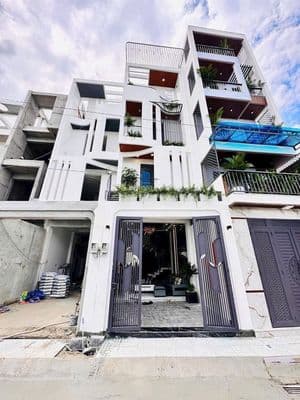 Dãy nhà phố hiện đại sang trọng khu vực đường Hà Huy Giáp, Thạnh Xuân