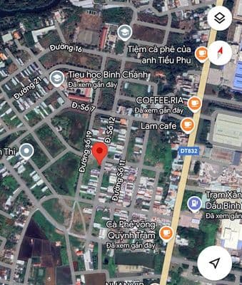 Cần bán gấp lô đất 80m2 đs 12 kdc Thanh Yến - Bến Lức Long An