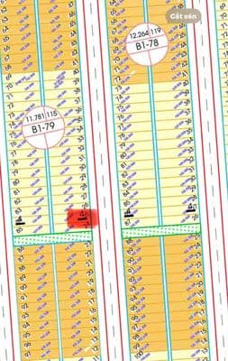 Bán cặp đất liền kề CỒN DẦU kẹp vệt cây xanh . Giá 14,5 tỷ, đông nam