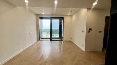 Nội thất cơ bản 2PN view sông cực đẹp tại căn hộ Lumiere Riverside