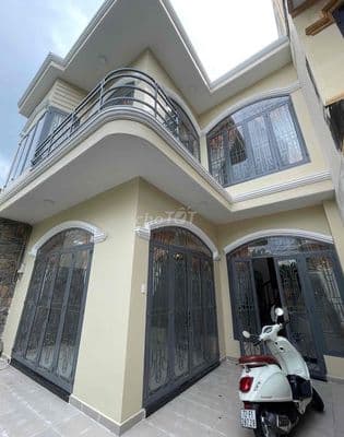 Bán nhà 80m2 BT Mini 1 trệt 1L ven sông Hiệp Bình Chánh thủ Đức 6tỷ95