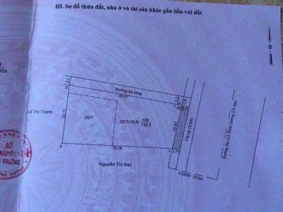 BÁN ĐẤT LÔ GÓC MẶT TIỀN ĐẠI LỘ BÌNH DƯƠNG GẦN TRẠM THU PHÍ SUỐI GIỮA L