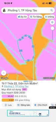 Nhà mặt tiền góc Lê Ngọc Hân phường 1 thành phố Vũng Tàu