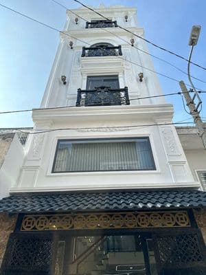 Nhà 4 tầng 4x15 mặt tiền đường Miếu Gò Xoài