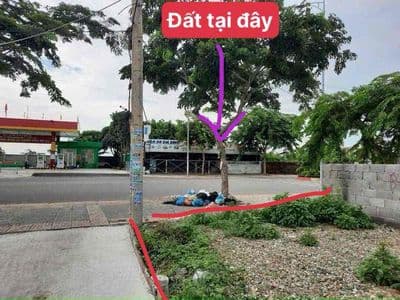 Bán đất 02 mặt tiền đường võ thị sáu. thi trấn long điền. huyện long đ