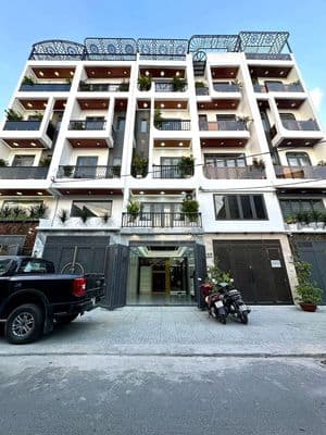 Bán 5 căn nhà phố 4x20m có thang máy đường 6m thông Thới an 13