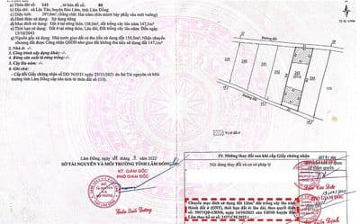 Đất ở Full Thổ cư 297m2 Đường số 5, Lộc Tân. Bảo Lâm