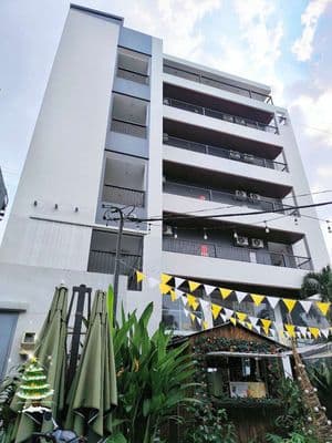 Toà chdv ban công bao quanh sẵn mã phòng đẹp ntcb ngay chợ an nhơn gv