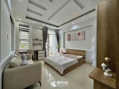 Căn hộ ban công - full nt - ngay gò dầu