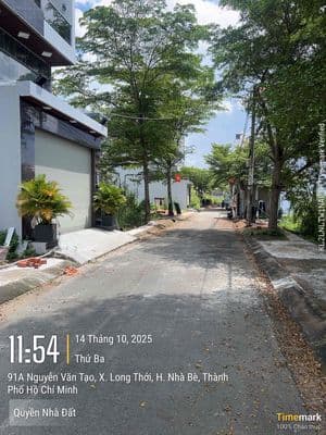 Đất thổ cư KDC chợ Bà Chồi, 409 Nguyễn Văn Tạo