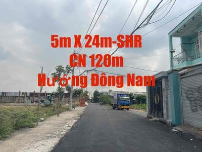 20 Lô-Chỉ Còn 2 Lô DT-5m X 24m- Phan Văn Hớn Vào 300m-Xã Bà Điểm