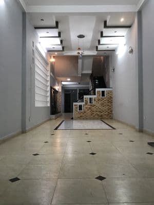 Nhà Mặt tiền 4 tầng, 4m x 25m, 4PN, 4WC, MT đường số 2, c/x đài RaĐa