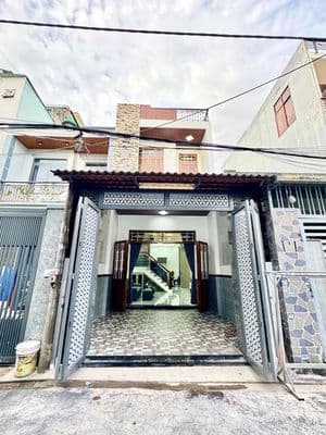 Nhà 1Lầu Đúc Kiên Cố, Sát Bên Hiệp Thành City Q12