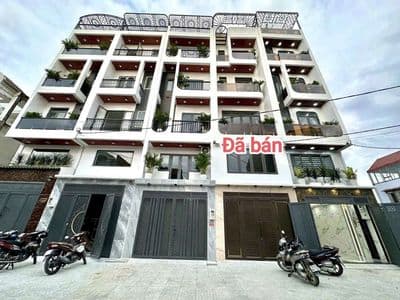 Nhà phố 4x21m 1lững 3 lầu Thang máy đường 7m thông Thới an 13