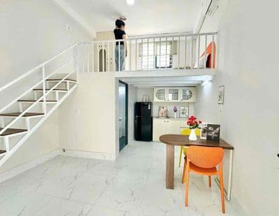Sẵn chdv 40m2 tại trịnh khắc lập - full nội thất cơ bản - siêu rộng