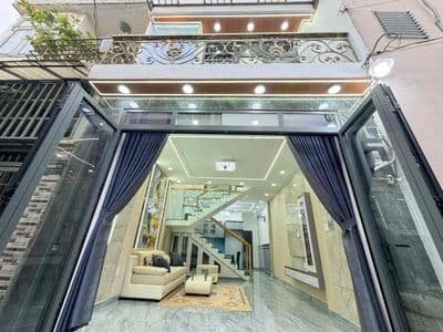 Quận 12. nhà 1 lầu mới có phòng ngủ dưới đất dành cho người lớn tuổi