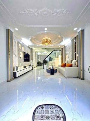 Nhà Mới Vào Ở Liền Đường Huỳnh Tấn Phát Sát Quận 7.