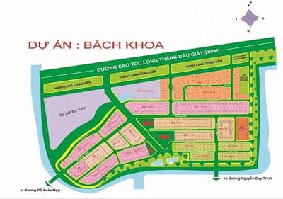 Tổng hợp các lô đất vị trí đẹp giá tốt tại KDC Bách Khoa Q9 sổ đỏ