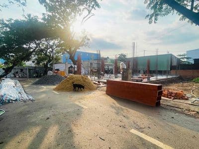 Lô đất đẹp full thổ cư hẽm 8m xây dựng tự do p trung mỹ tây q12
