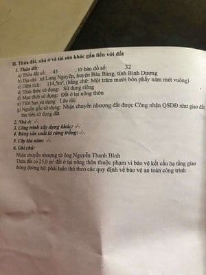 Bán nhà cấp 4 LN 101 cách DT749a 30 mét