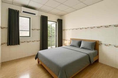 cho thuê căn hộ ban công sân vườn full nội thất giá rẻ ngã tư thủ đức