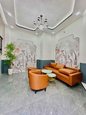 NHÀ GÓC 4 TẦNG MỚI ĐẸP GẦN MẶT TIỀN ĐƯỜNG Dương Bá Trạc P. Chánh Hưn
