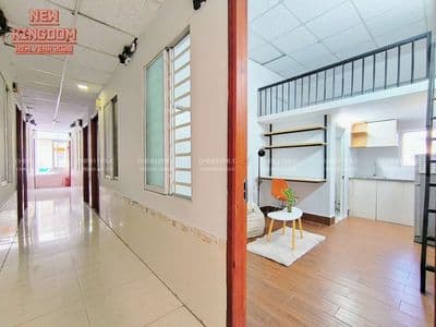 Chdv thang máy có gác ngủ cửa sổ thoáng sẵn ntcb tiện nghi kế hutech