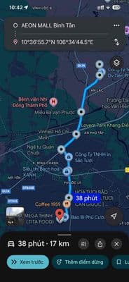 Bán Lô Đất 220m2 6,8x30m Nở Hậu 8,6m Góc 2 Mặt Tiền-Cách HCM 17km