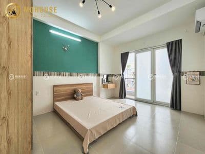 Căn hộ 1pn ban công, full nt 100% ngay vườn lài