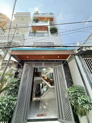Nhà Phố 4m x 14m. 4 Tầng Full Nội Thất 1/ Ngắn Lâm Thị Hố