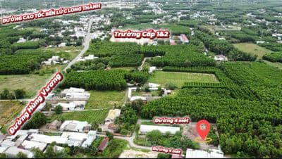 Đất Phước an 241m2 có 150m thổ cư 2 mặt tiền hẻm xe hơi giá chỉ 1.9 tỷ