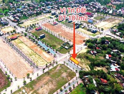 Chính chủ cần bán lô đất hội an góc đường 15m dt 187m2 giá 17tr/m2