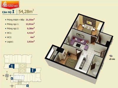 siêu hiếm căn hộ 2pn Võ Đình , đã có sổ, hỗ trợ vay