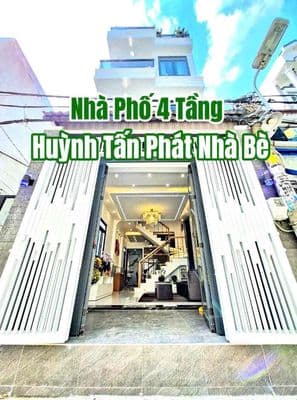 Nhà phố hiện đại mặt tiền hẻm 2174 huỳnh tấn phát dọn vào ở ngay