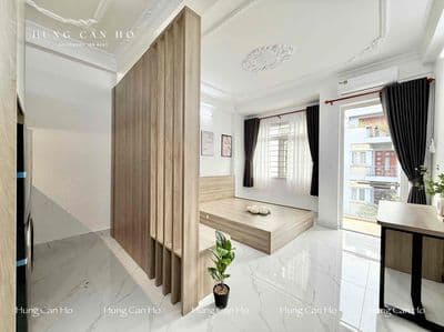 Khai trương căn hộ mini / có ban công / full nt mới 100% - hoà bình