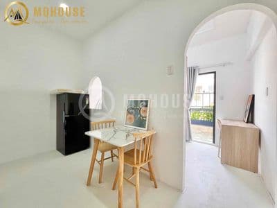 Cho thuê căn hộ full nội thất, Máy giặt riêng, tách bếp, bancony