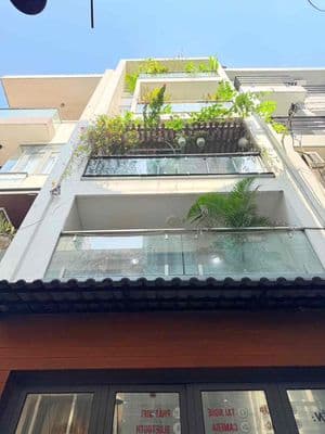 Bán nhà hẻm 5m 3/2 quận 10 dt 4 x 15 51m2 6 tầng giá 12.9 tỷ tl