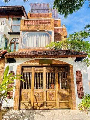 nhà mặt tiền nội thất đẹp Mỹ gia
