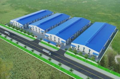 Cho thuê xường KCN đức hòa đông Long An