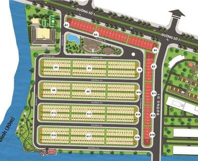 Cần bán gấp đất nhơn đức – kdc vạn phát hưng, view bờ kênh cực đẹp
